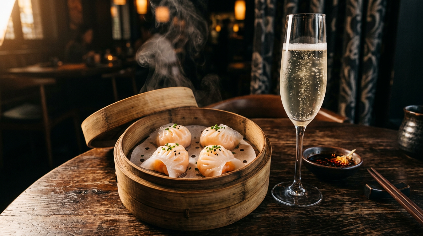 氣泡清酒配點心：打破傳統的新潮配對